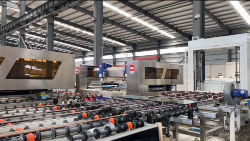 SWAN GLASS CO.,LTD สายการผลิตของผู้ผลิต